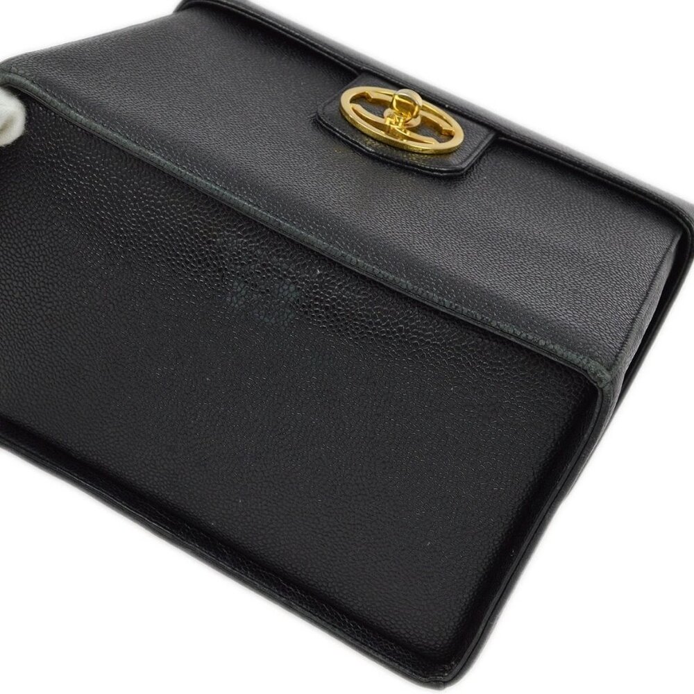 Chanel Black Calfskin Vanity 2way Handbag 162353 - Picture 3 of 10